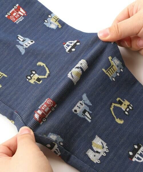 SLAP SLIP / スラップ スリップ チノ・ワークパンツ | 【お揃い】チェックくるま総柄ロングパンツ(80~130cm) | 詳細11