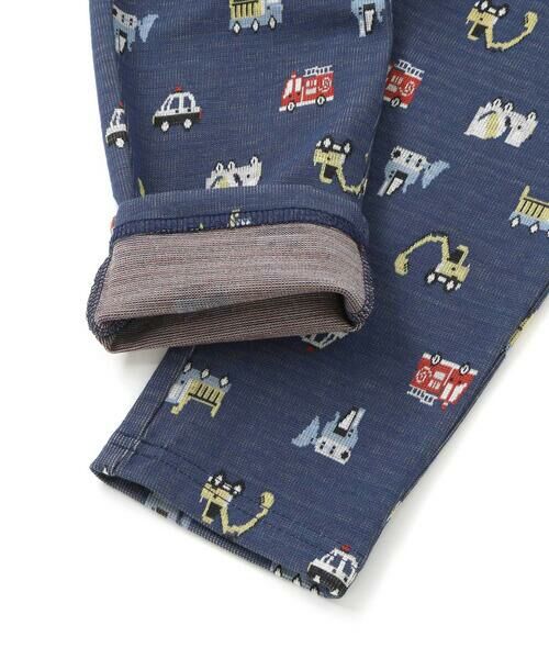 SLAP SLIP / スラップ スリップ チノ・ワークパンツ | 【お揃い】チェックくるま総柄ロングパンツ(80~130cm) | 詳細12