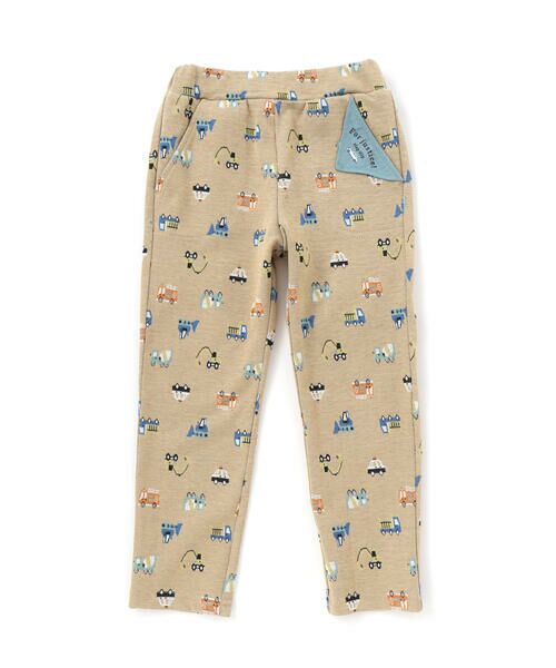 SLAP SLIP / スラップ スリップ チノ・ワークパンツ | 【お揃い】チェックくるま総柄ロングパンツ(80~130cm) | 詳細17