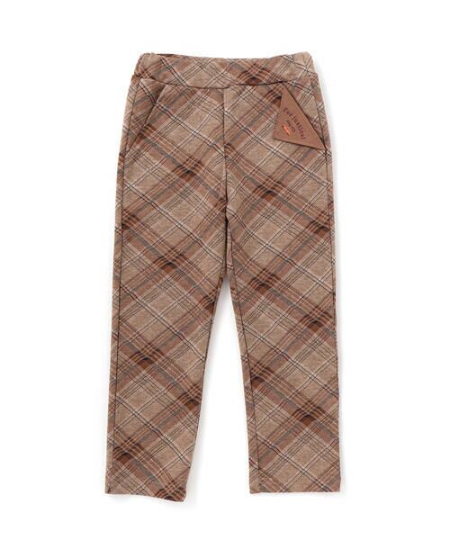 SLAP SLIP / スラップ スリップ チノ・ワークパンツ | 【お揃い】チェックくるま総柄ロングパンツ(80~130cm) | 詳細21