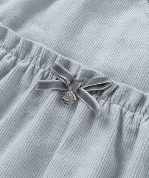 SLAP SLIP / スラップ スリップ ミニ・ひざ丈スカート | コーデュロイ×チェックレイヤードスカパン(90~130cm) | 詳細7