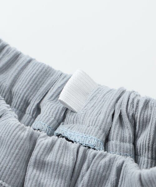 SLAP SLIP / スラップ スリップ ミニ・ひざ丈スカート | コーデュロイ×チェックレイヤードスカパン(90~130cm) | 詳細10