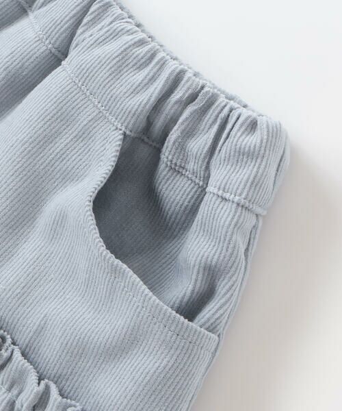 SLAP SLIP / スラップ スリップ ミニ・ひざ丈スカート | コーデュロイ×チェックレイヤードスカパン(90~130cm) | 詳細6