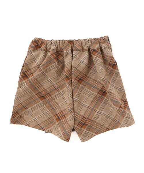 SLAP SLIP / スラップ スリップ ショート・ハーフ・半端丈パンツ | 【お揃い】リボン付きチェックフラップスカパン(90~130cm) | 詳細5