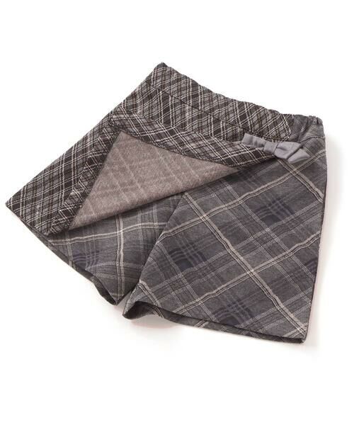 SLAP SLIP / スラップ スリップ ショート・ハーフ・半端丈パンツ | 【お揃い】リボン付きチェックフラップスカパン(90~130cm) | 詳細15