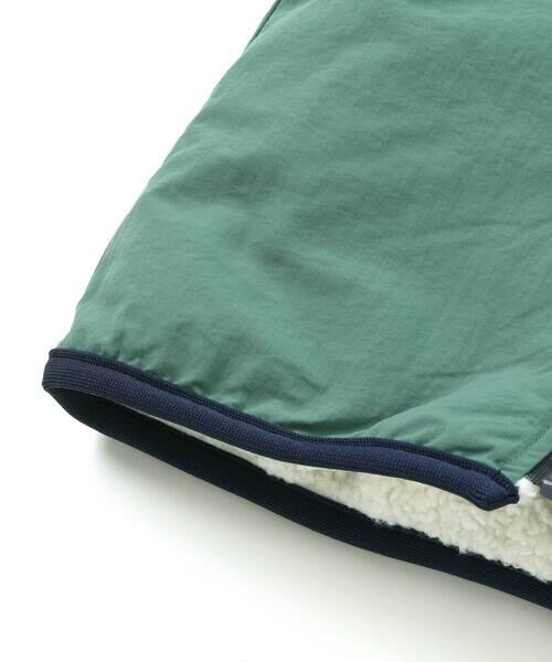 SLAP SLIP / スラップ スリップ ベスト | 胸刺しゅうバイカラーリバーシブルボアベスト(80~130cm) | 詳細18