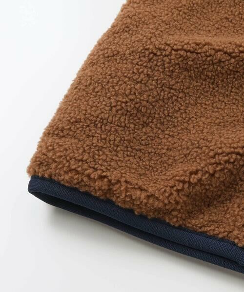 SLAP SLIP / スラップ スリップ ベスト | 胸刺しゅうバイカラーリバーシブルボアベスト(80~130cm) | 詳細24