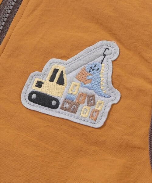 SLAP SLIP / スラップ スリップ ベスト | 胸刺しゅうバイカラーリバーシブルボアベスト(80~130cm) | 詳細29