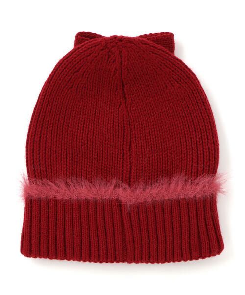 SLAP SLIP / スラップ スリップ ニットキャップ | ハートビジューリボンニット帽(48~55cm) | 詳細4