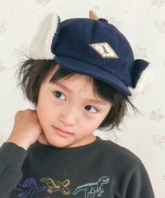 SLAP SLIP / スラップ スリップ キャップ | ツンツントサカ恐竜フライトキャップ(52~54cm)