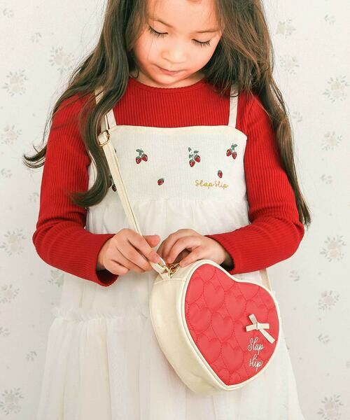 SLAP SLIP / スラップ スリップ ショルダーバッグ | ハートキルトポシェット | 詳細1