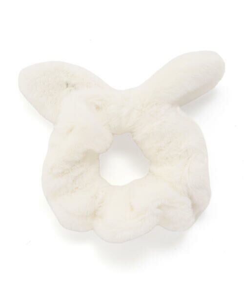SLAP SLIP / スラップ スリップ ヘアゴム・シュシュ | ふわふわファーリボンシュシュ | 詳細2