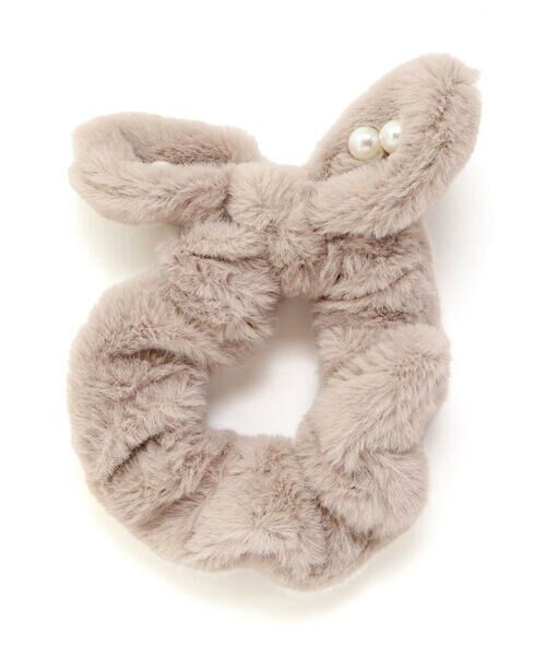 SLAP SLIP / スラップ スリップ ヘアゴム・シュシュ | ふわふわファーリボンシュシュ | 詳細4