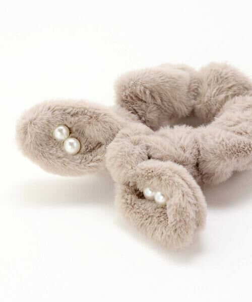 SLAP SLIP / スラップ スリップ ヘアゴム・シュシュ | ふわふわファーリボンシュシュ | 詳細6