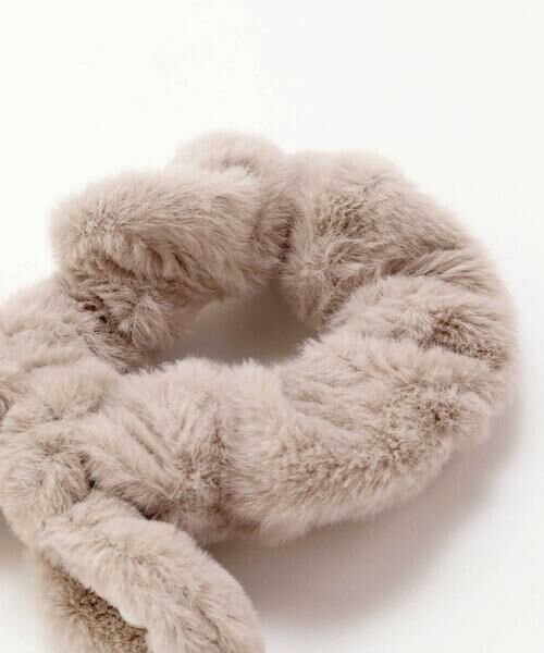 SLAP SLIP / スラップ スリップ ヘアゴム・シュシュ | ふわふわファーリボンシュシュ | 詳細7