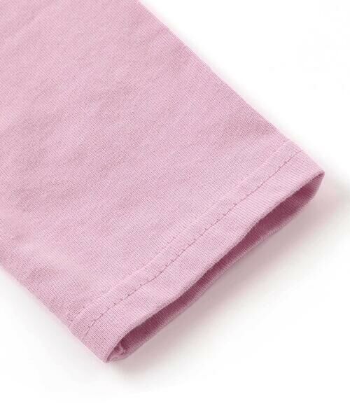 SLAP SLIP / スラップ スリップ Tシャツ | 裾シフォンアニマルクマウサギネコスイーツモチーフTシャツ(80~130cm) | 詳細11