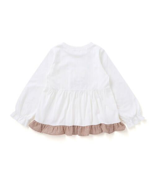 SLAP SLIP / スラップ スリップ Tシャツ | キャンディスリーブ後ろ裾フリルTシャツ(80~130cm) | 詳細2