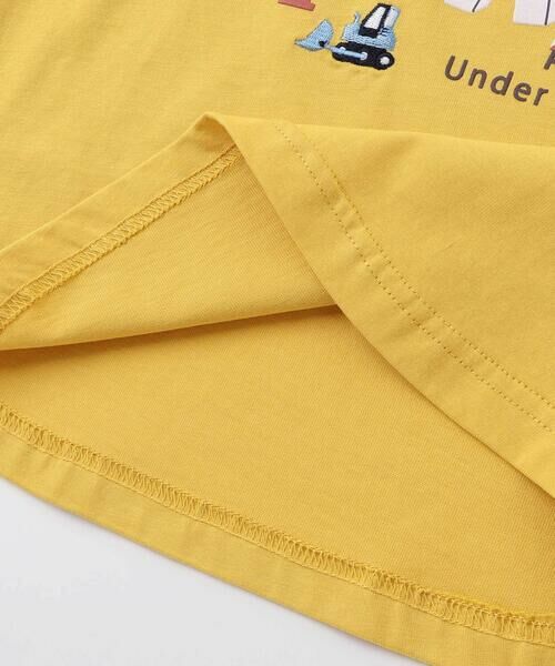 SLAP SLIP / スラップ スリップ Tシャツ | はたらくくるま恐竜みなとまち刺しゅう発砲プリントTシャツ | 詳細11