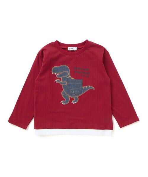 SLAP SLIP / スラップ スリップ Tシャツ | 恐竜ロボットモチーフポケット付きTシャツ(80~130cm) | 詳細3