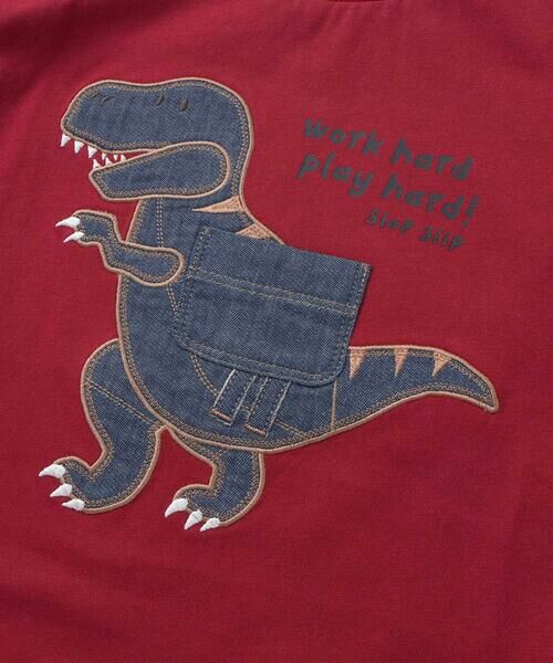 SLAP SLIP / スラップ スリップ Tシャツ | 恐竜ロボットモチーフポケット付きTシャツ(80~130cm) | 詳細5