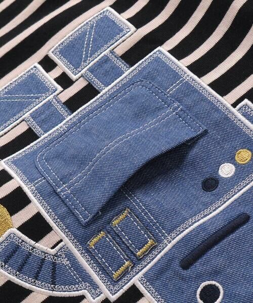 SLAP SLIP / スラップ スリップ Tシャツ | 恐竜ロボットモチーフポケット付きTシャツ(80~130cm) | 詳細14