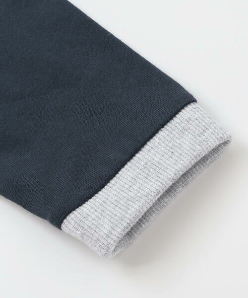 SLAP SLIP / スラップ スリップ Tシャツ | はたらくくるま電車ぐんぐんのぼるよ切り替えTシャツ(80~130cm) | 詳細6