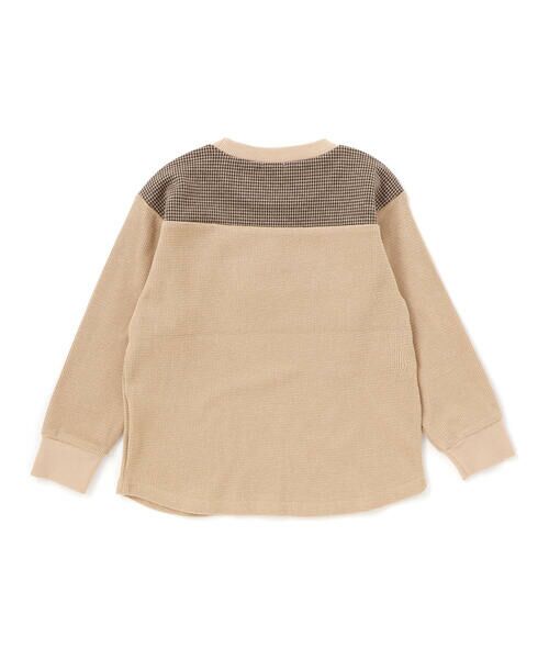 SLAP SLIP / スラップ スリップ Tシャツ | 恐竜サガラ刺しゅうワッフルTシャツ(80~130cm) | 詳細5