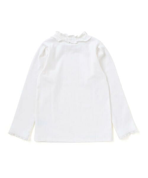 SLAP SLIP / スラップ スリップ Tシャツ | パフスリーブフリルモックネックTシャツ(80~130cm) | 詳細1