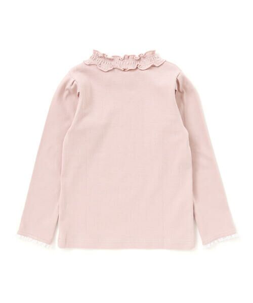 SLAP SLIP / スラップ スリップ Tシャツ | パフスリーブフリルモックネックTシャツ(80~130cm) | 詳細9