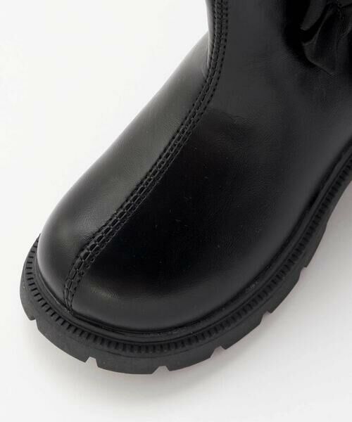 SLAP SLIP / スラップ スリップ ブーツ（ショート丈） | サイドパールリボンブーツ(16~20cm) | 詳細3