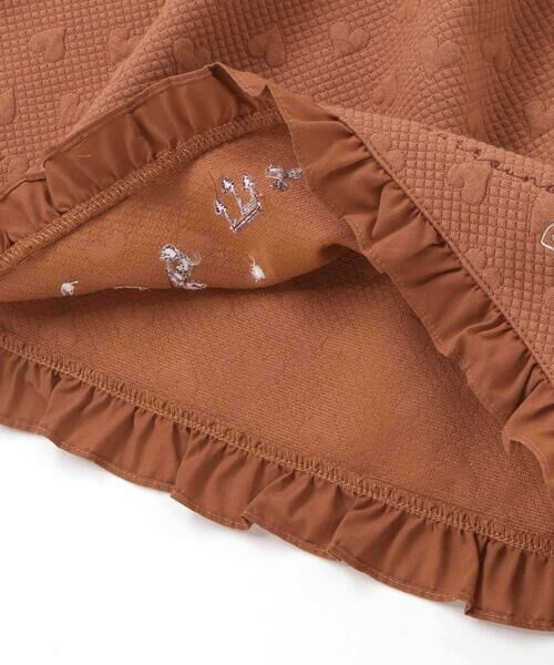 SLAP SLIP / スラップ スリップ ミニ丈・ひざ丈ワンピース | ハート音符刺しゅうポコポコキルトドッキングワンピース(80~130cm) | 詳細15