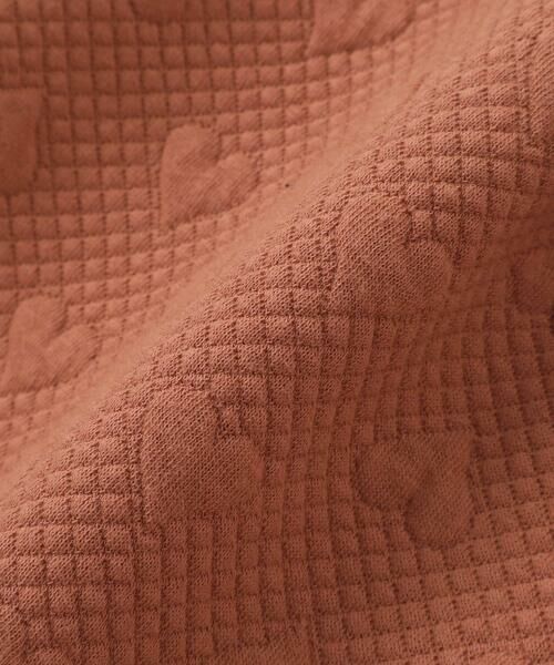 SLAP SLIP / スラップ スリップ ミニ丈・ひざ丈ワンピース | ハート音符刺しゅうポコポコキルトドッキングワンピース(80~130cm) | 詳細17