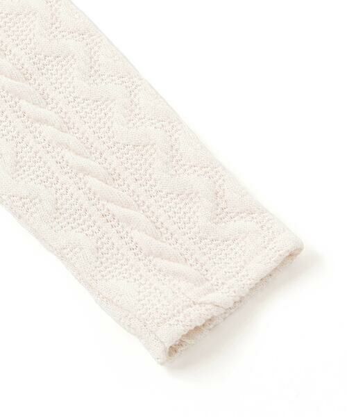 SLAP SLIP / スラップ スリップ ミニ丈・ひざ丈ワンピース | 【お揃い】ケーブルチェック切り替えスモッキングワンピース(80~130cm) | 詳細8