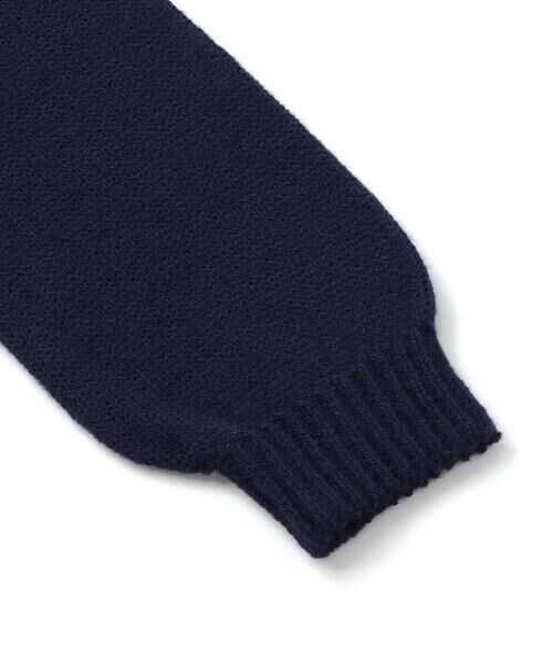 SLAP SLIP / スラップ スリップ ミニ丈・ひざ丈ワンピース | ニット×チュールハートたっぷり切替ワンピース(80~130cm) | 詳細11