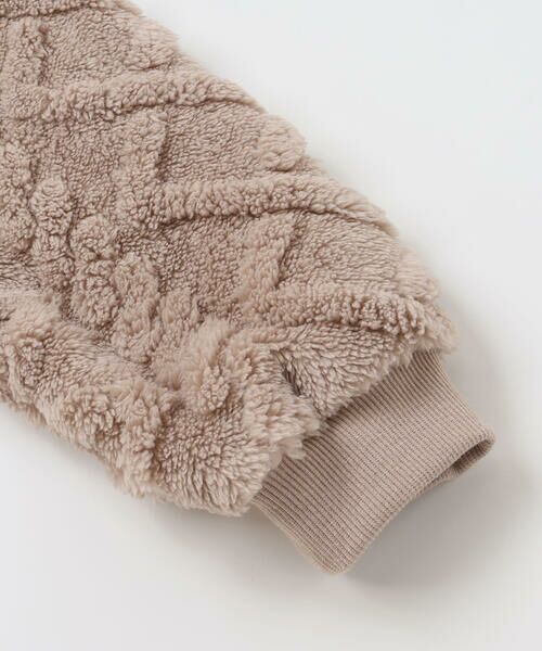 SLAP SLIP / スラップ スリップ ミニ丈・ひざ丈ワンピース | 【お揃い】天使の羽もこもこケーブルボアワンピース(80~130cm) | 詳細11