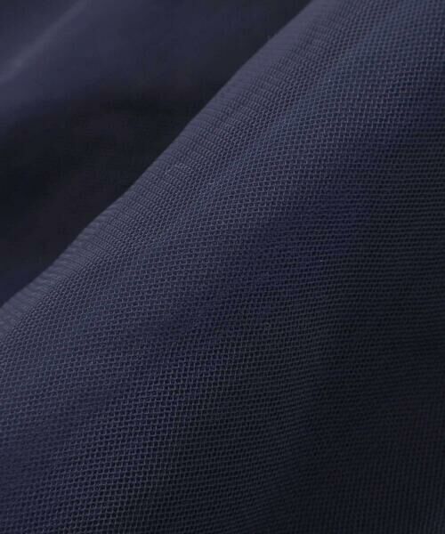 SLAP SLIP / スラップ スリップ ミニ丈・ひざ丈ワンピース | ハート音符刺しゅうオーガンジービッグカラーワンピース(80~130cm) | 詳細13