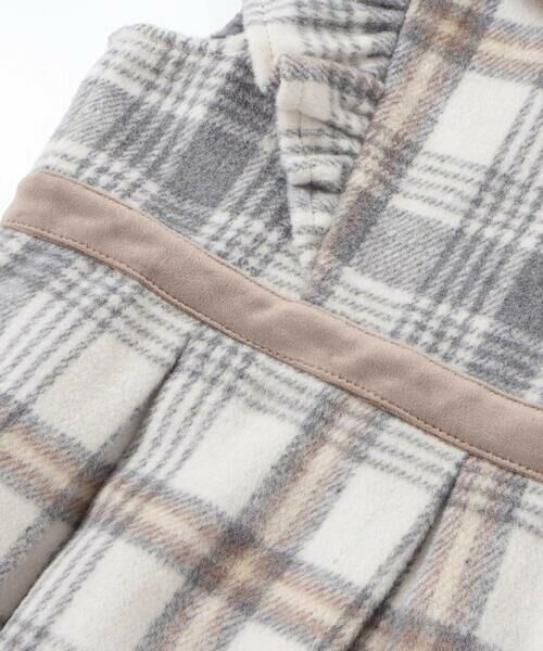 SLAP SLIP / スラップ スリップ ミニ丈・ひざ丈ワンピース | 【お揃い】襟付きタックスカートチェックジャンパースカート(90~130cm) | 詳細11