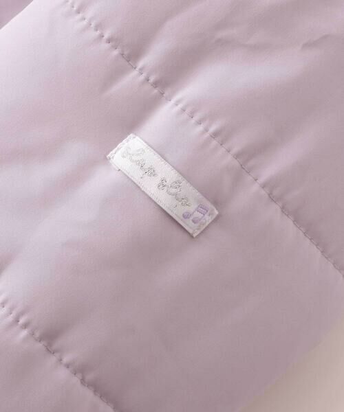 SLAP SLIP / スラップ スリップ ダウンジャケット・ベスト | 無地プリント柄リバーシブルコート(80~130cm) | 詳細19