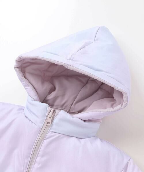 SLAP SLIP / スラップ スリップ ダウンジャケット・ベスト | 無地プリント柄リバーシブルコート(80~130cm) | 詳細24