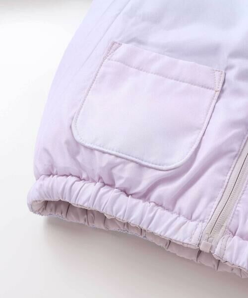 SLAP SLIP / スラップ スリップ ダウンジャケット・ベスト | 無地プリント柄リバーシブルコート(80~130cm) | 詳細27