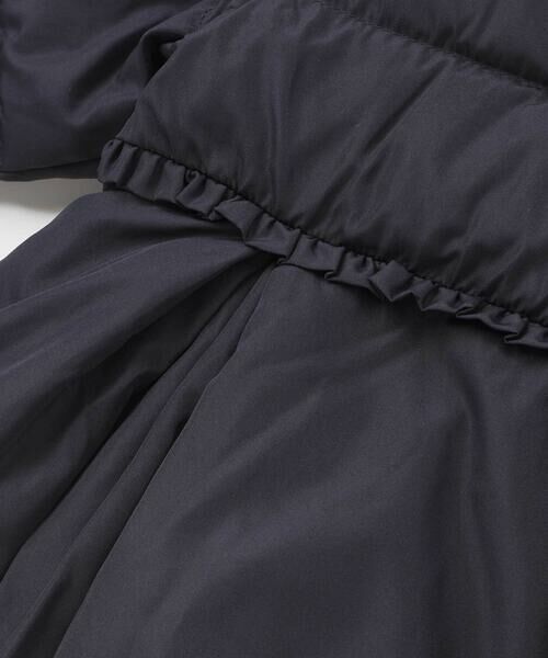 SLAP SLIP / スラップ スリップ ダウンジャケット・ベスト | フード付き腰リボンペプラムダウンコート(90~130cm) | 詳細10