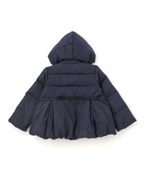 SLAP SLIP / スラップ スリップ ダウンジャケット・ベスト | フード付き腰リボンペプラムダウンコート(90~130cm) | 詳細4
