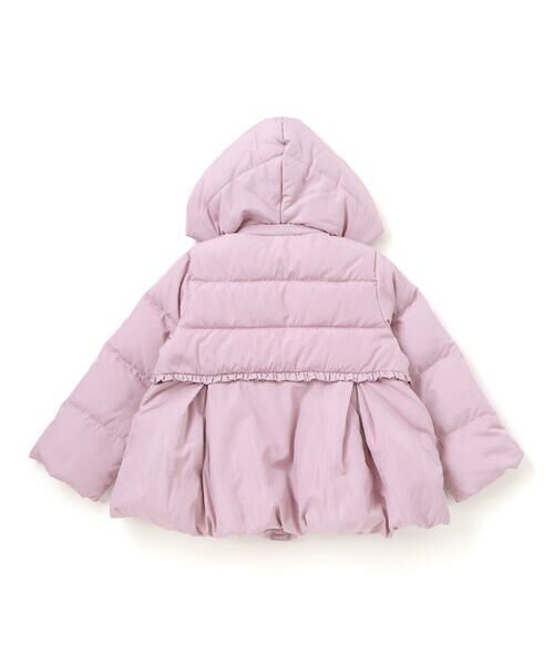 SLAP SLIP / スラップ スリップ ダウンジャケット・ベスト | フード付き腰リボンペプラムダウンコート(90~130cm) | 詳細19