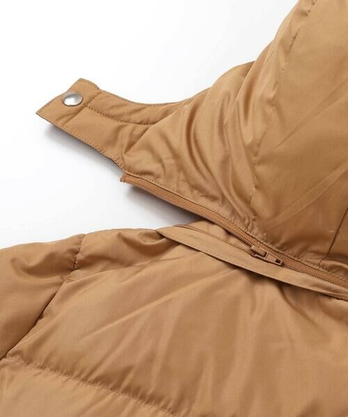 SLAP SLIP / スラップ スリップ ダウンジャケット・ベスト | フード付き表裏配色ダウンコート(90~130cm) | 詳細10