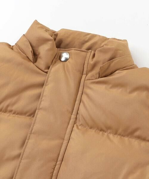 SLAP SLIP / スラップ スリップ ダウンジャケット・ベスト | フード付き表裏配色ダウンコート(90~130cm) | 詳細11