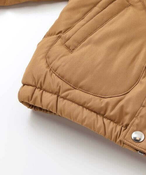 SLAP SLIP / スラップ スリップ ダウンジャケット・ベスト | フード付き表裏配色ダウンコート(90~130cm) | 詳細15