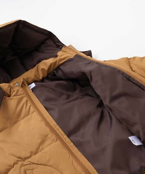 SLAP SLIP / スラップ スリップ ダウンジャケット・ベスト | フード付き表裏配色ダウンコート(90~130cm) | 詳細17