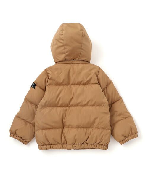 SLAP SLIP / スラップ スリップ ダウンジャケット・ベスト | フード付き表裏配色ダウンコート(90~130cm) | 詳細8