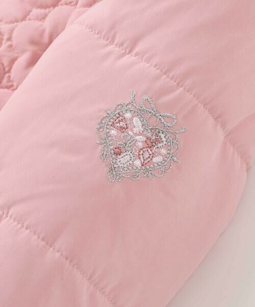 SLAP SLIP / スラップ スリップ ノーカラージャケット | ファー付きフードキルト中綿ジャケット(80~130cm) | 詳細18