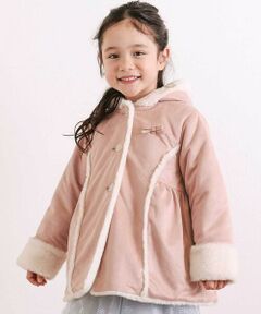 SLAP SLIP / スラップ スリップ その他アウター | リボン+チャームプリンセスラインムートンコート(90~130cm)